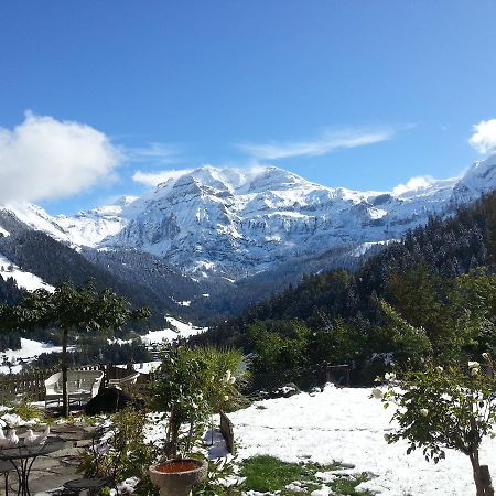 Bergluft Bed & Breakfast Lenk Exterior photo