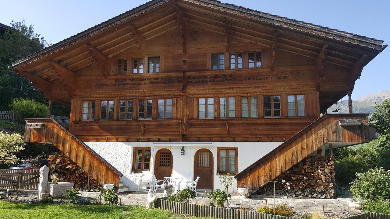 Bergluft Bed & Breakfast Lenk Exterior photo